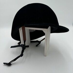 Troxel Vintage Equestrian  SEI Grand Prix '97 Black Velvet English Riding Helmet